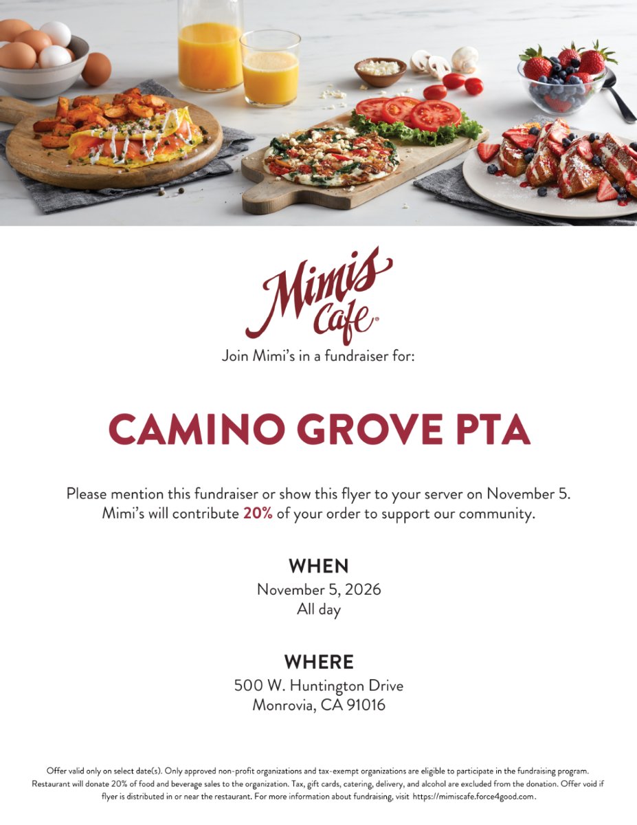 Mimi's Cafe Fundraiser